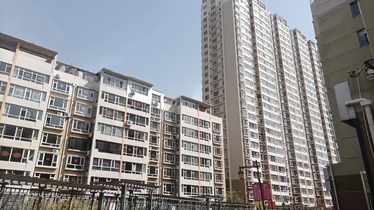 周边环境视频,复地紫城楼栋外景视频,小区路况配套设施视频-大同安居