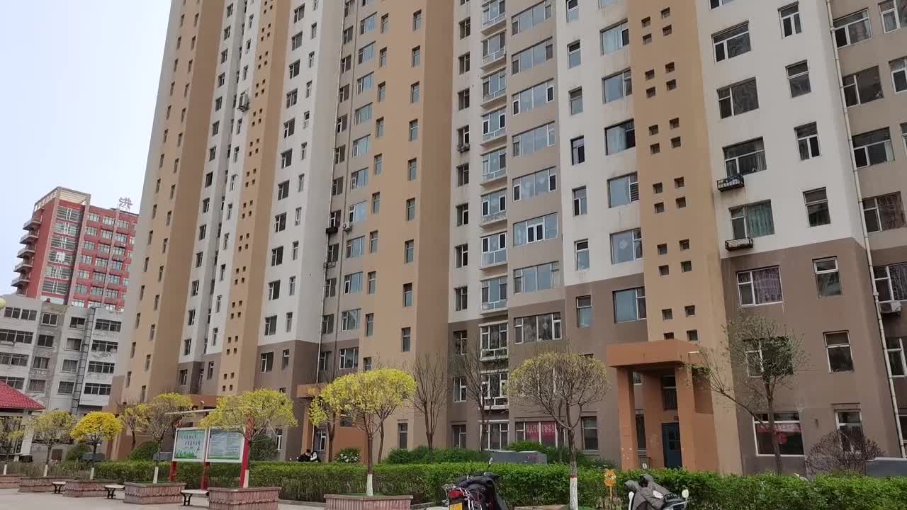 周边环境视频,复地紫城楼栋外景视频,小区路况配套设施视频-大同安居