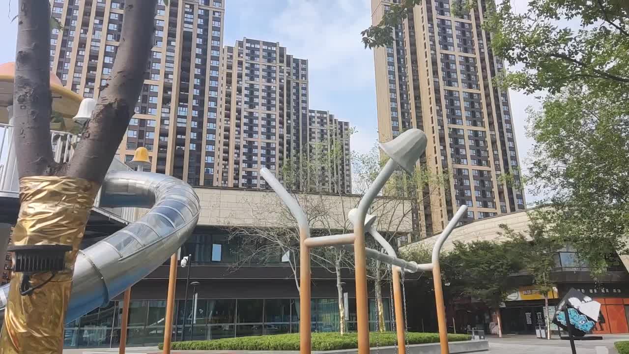 万科五彩城内部,周边环境视频,万科五彩城楼栋外景视频,小区路况配套