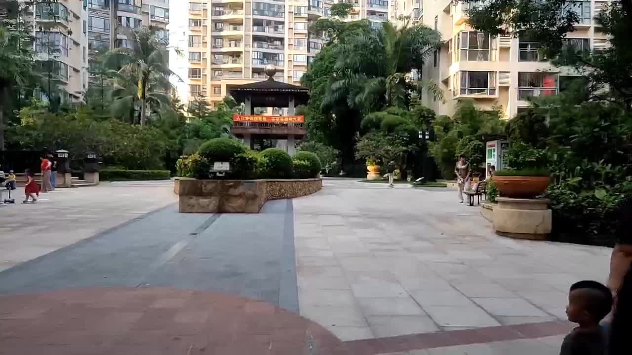 周边环境视频,钰海山庄楼栋外景视频,小区路况配套设施视频-珠海安居
