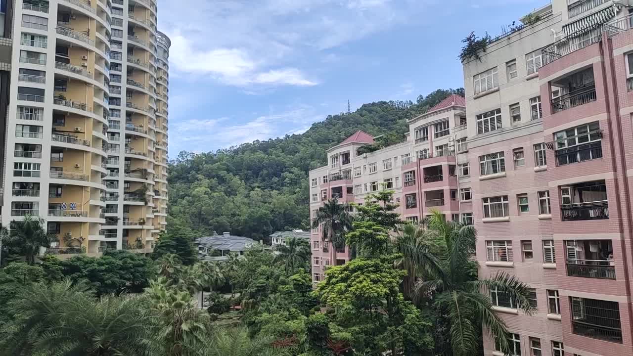周边环境视频,御龙山庄楼栋外景视频,小区路况配套设施视频-珠海安居