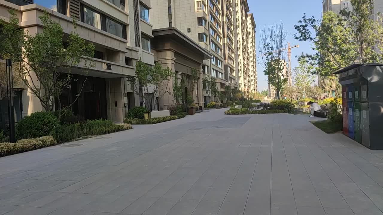 周边环境视频,美林睿府楼栋外景视频,小区路况配套设施视频-银川安居