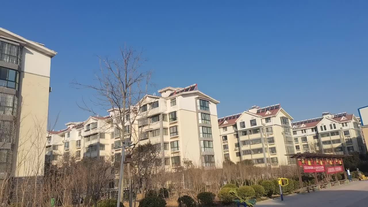 周边环境视频,天润嘉城楼栋外景视频,小区路况配套设施视频-鹤壁安居